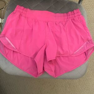 Sonic Pink Lululemon Shorts